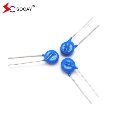 10D Serisi Metal Oksit Varistor 10D820K / 10D820KJ Ф10mm 135VC Belirli Güç 0.4W