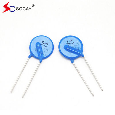 VDE Varistor 820V Çinko Oksit Metal Voltaj Bağımlı Direnci VDR 25D821K 821k D25