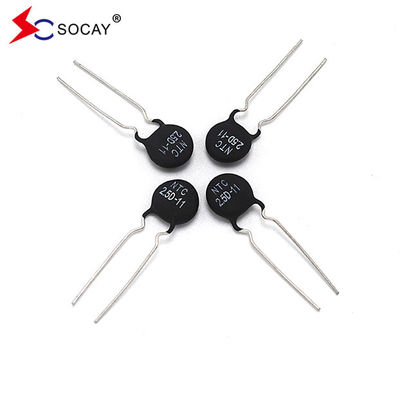 Radial Kurşun reçine kaplı NTC Termistor MF72-SCN10D-11 3A Imax Geniş Direniş Aralığı