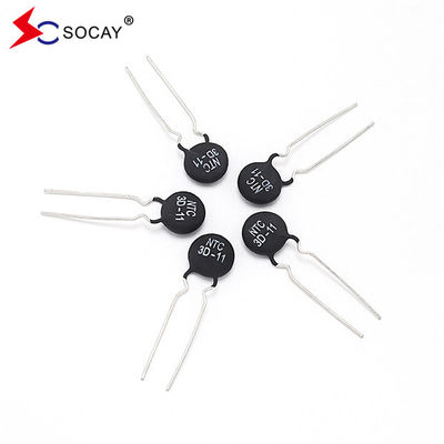 Radial Kurşun reçine kaplı NTC Termistor MF72-SCN10D-11 3A Imax Geniş Direniş Aralığı