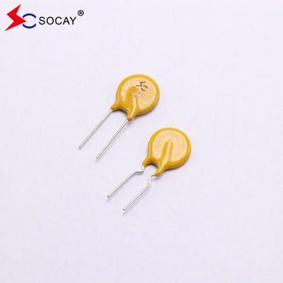 Radial Kurşun PPTC Yeniden ayarlanabilir sigorta SC60-090CW0D I 0.9A maksimum gerilim 60Vdc