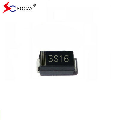 SMD Paketi 60V Schottky Düzleştiricisi SS16A Schottky Diyot DO-214AC