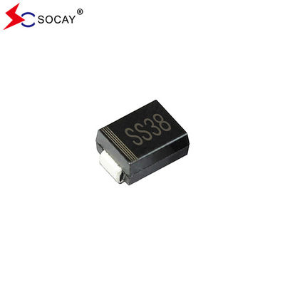 Socay 3A Artış Akımı SS38B Schottky Bariyer Düzelticileri DO-214AA ((SMB) Paketi